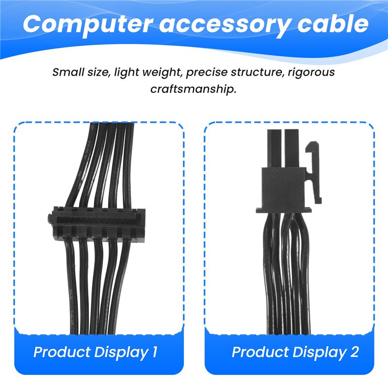 Modular Power Supply - Efficient 6 PIN To 4X Sata
