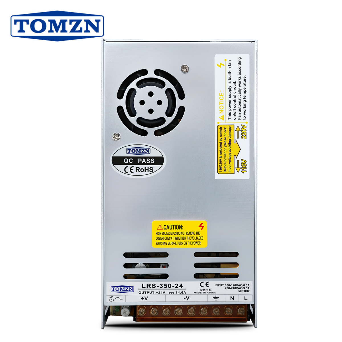 Smps Power Supply - TOMZN 350W AC-DC SMPS Single Output