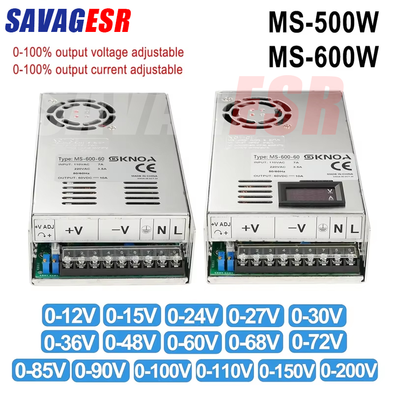 Power Supply 500W - 500W 600W Switching Power Supply Volt