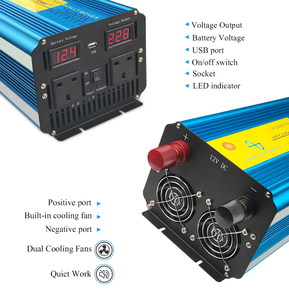 2026 Lvyuan Pure Sine Wave Inv - Dc Power Supply 12V recension och pris