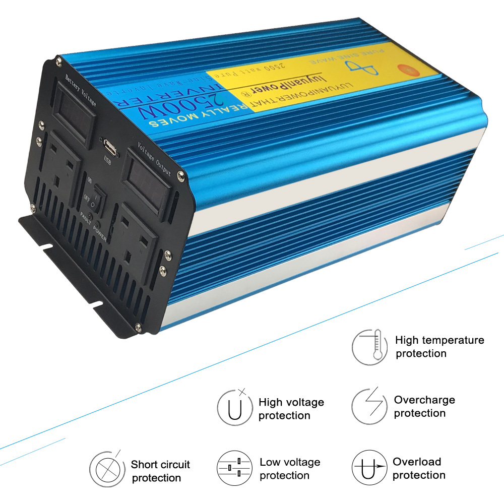 2026 Lvyuan Pure Sine Wave Inv - Dc Power Supply 12V recension och pris