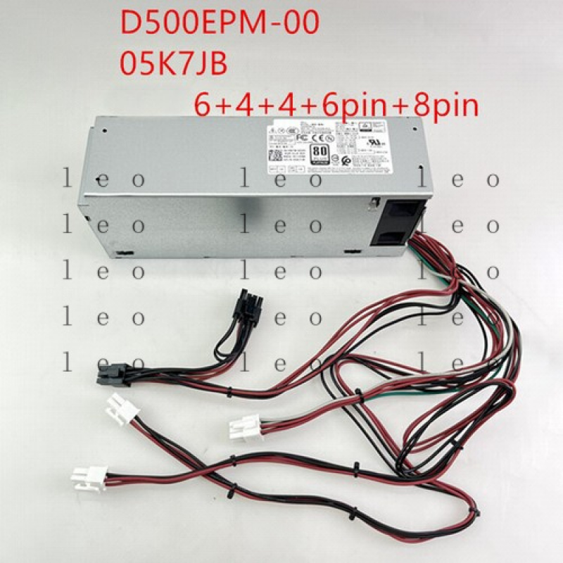 D  500W Power Supply 5K7J8 Y7R - Power Supply 500W recension och pris