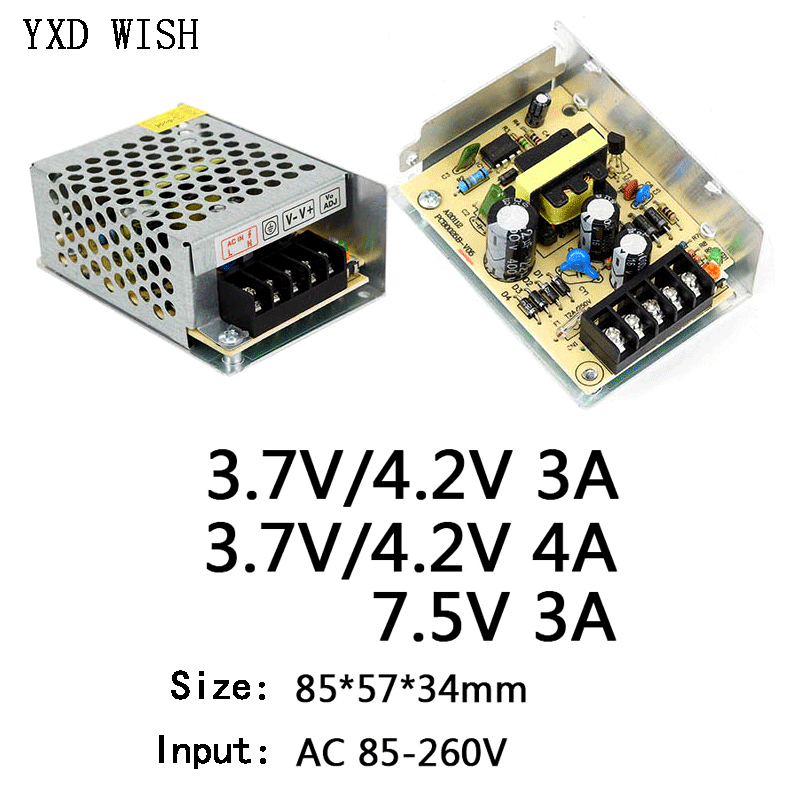 AC 220V To 3.7V 4.2V 7.5V Powe - Smps Power Supply recension och pris