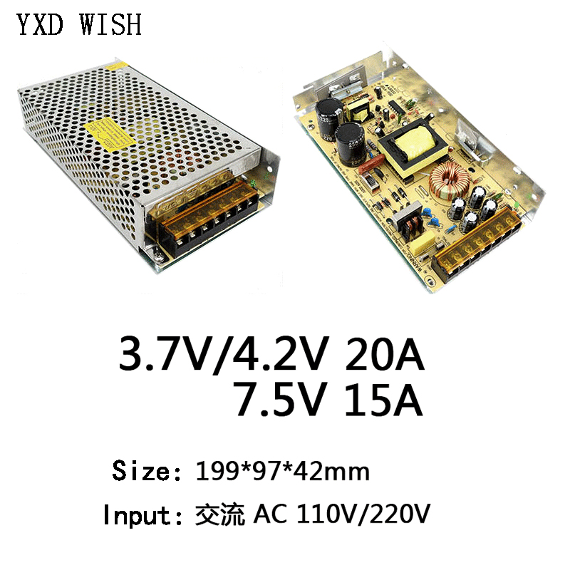 AC 220V To 3.7V 4.2V 7.5V Powe - Smps Power Supply recension och pris