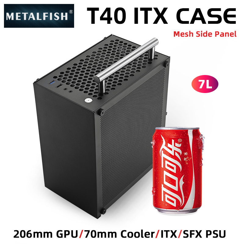 METALFISH T40 Mini ITX Black C - Psu Computer recension och pris