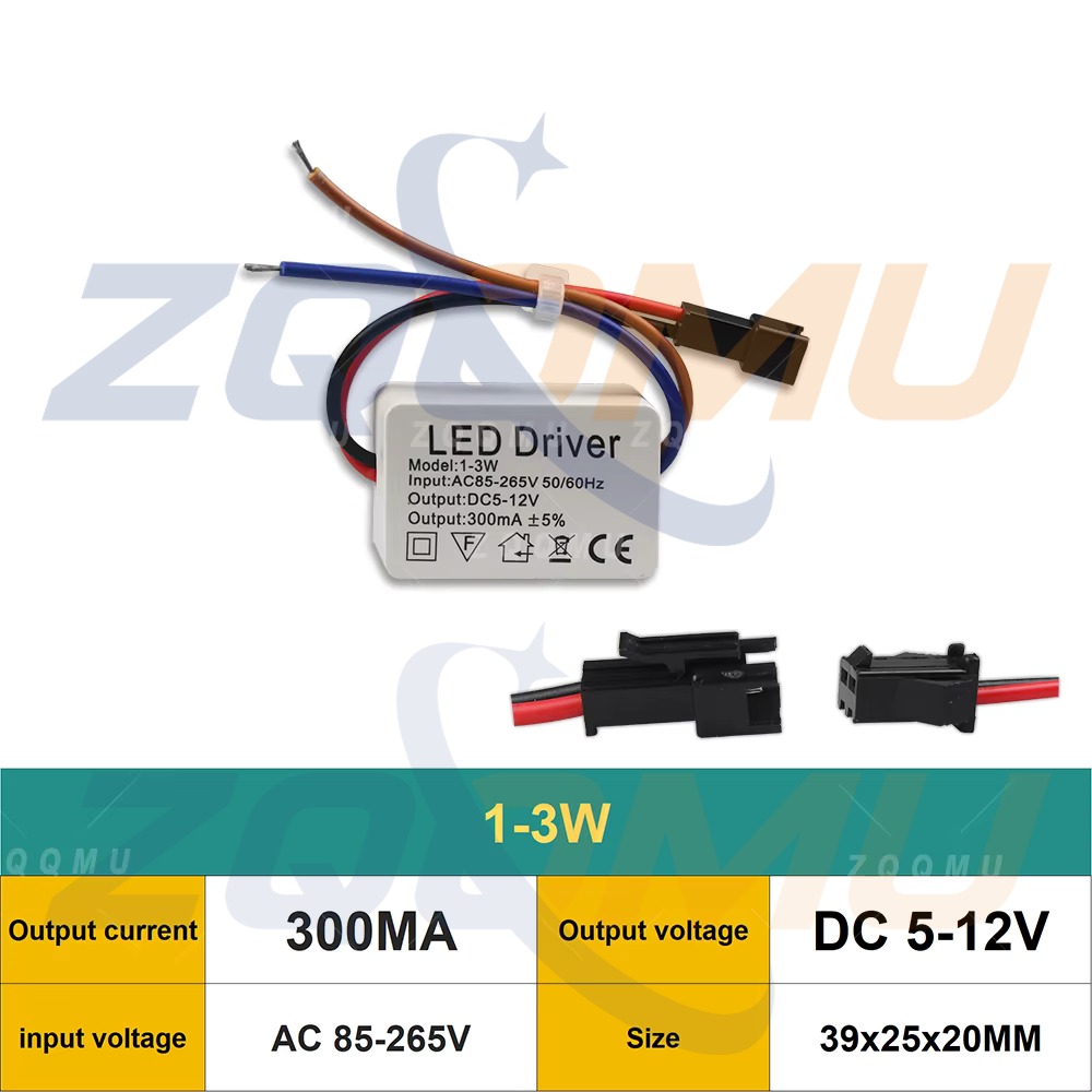 AC 85-265V LED driver 1-3W 3-5 - Ac Power Supply recension och pris