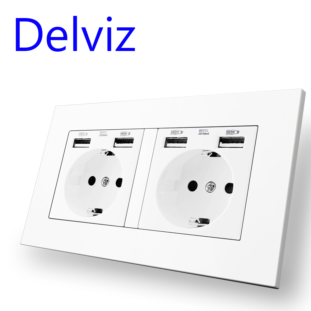 Delviz 16A EU Standard socket, - Open Frame Power Supply recension och pris