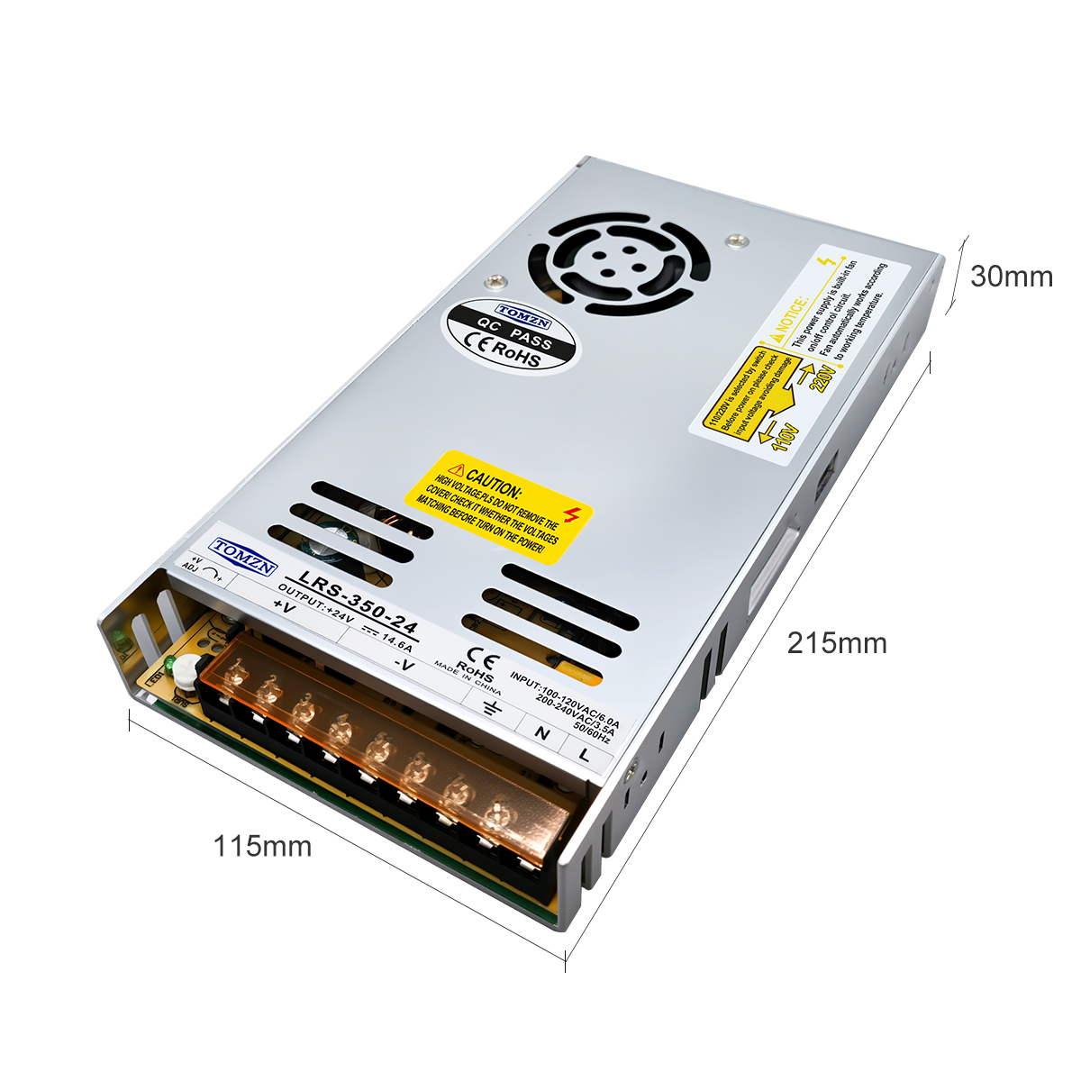 TOMZN 350W AC-DC SMPS Single O - Smps Power Supply recension och pris