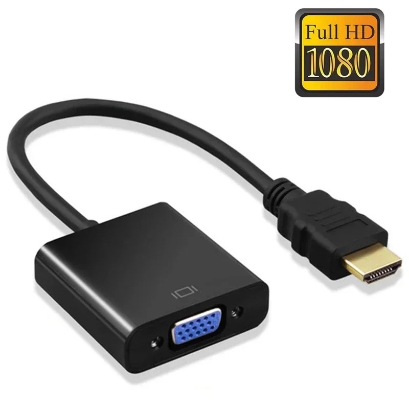 HD 1080P HDMI To VGA Cable Con - Pc Power Supply recension och pris