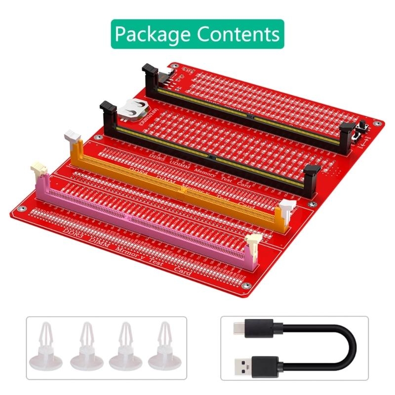 DDR3/4/5 RDIMM/UDIMM Memory Te - Power Supply Tester recension och pris