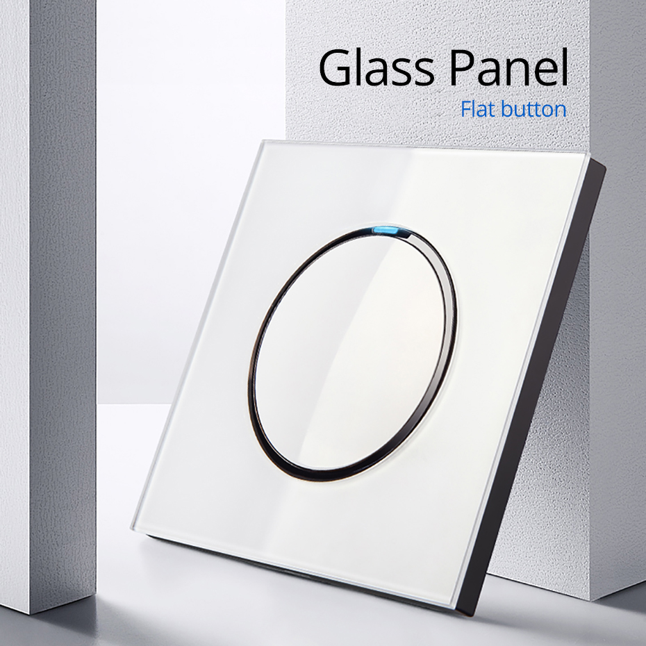Wallpad DIY Module White Glass - Modular Power Supply recension och pris