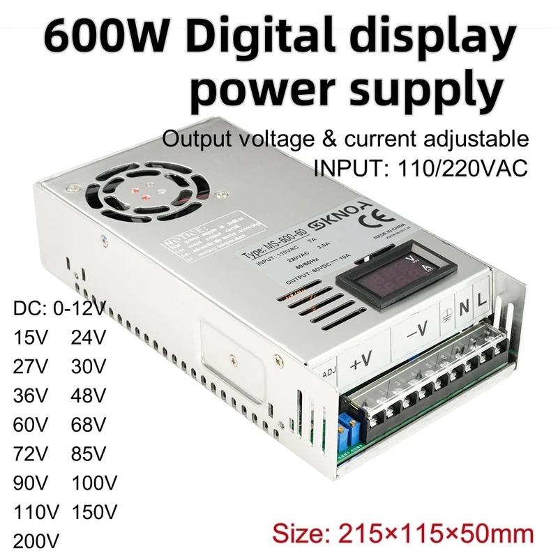 500W 600W Switching Power Supp - Power Supply 500W recension och pris