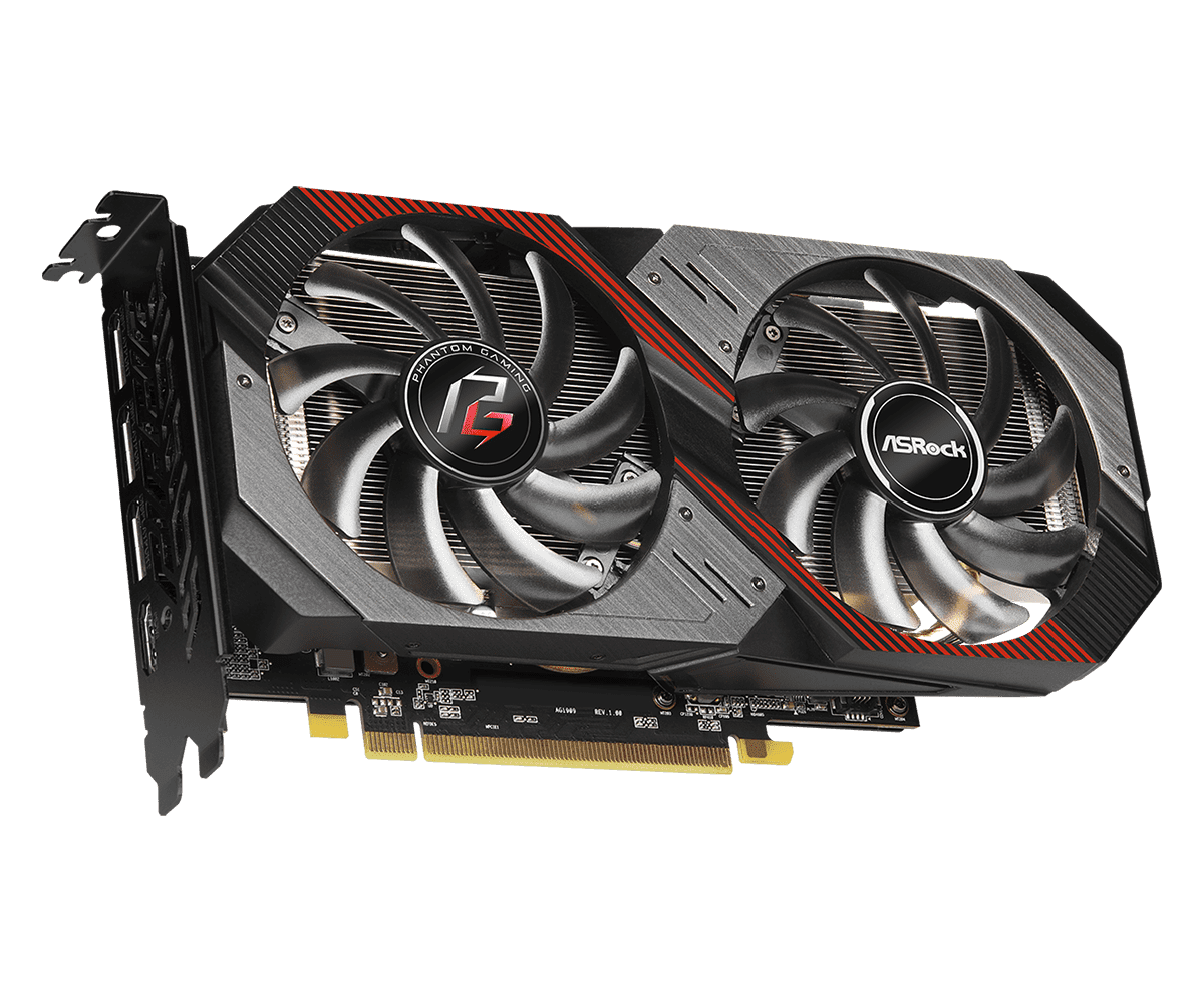 AMD RX 5500 XT 8GB GPU ASROCK  - Psu Computer recension och pris